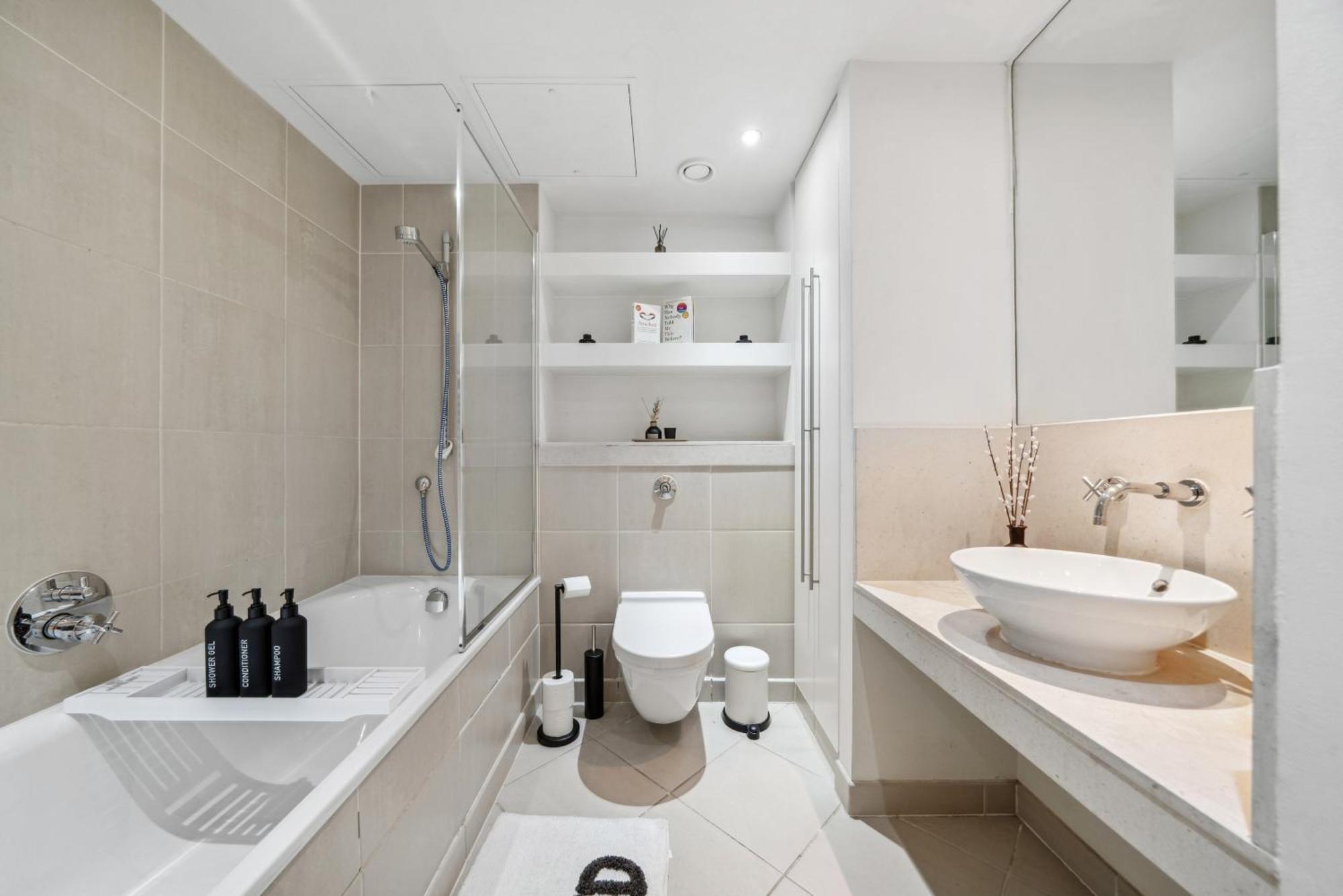 Vakantiehuis Canary Wharf Riverview 2floor Penthouse *