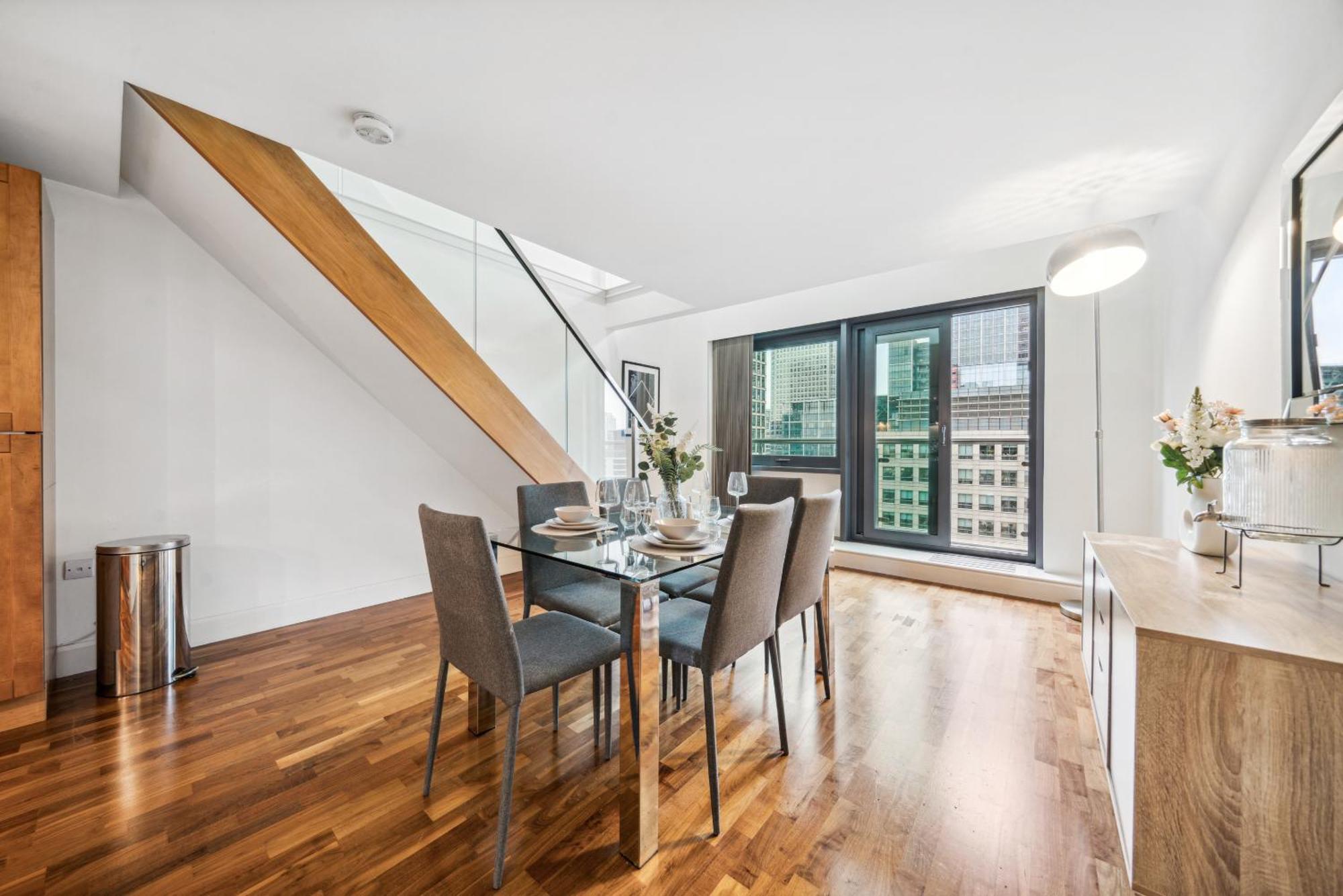 Canary Wharf Riverview 2floor Penthouse Vakantiehuis